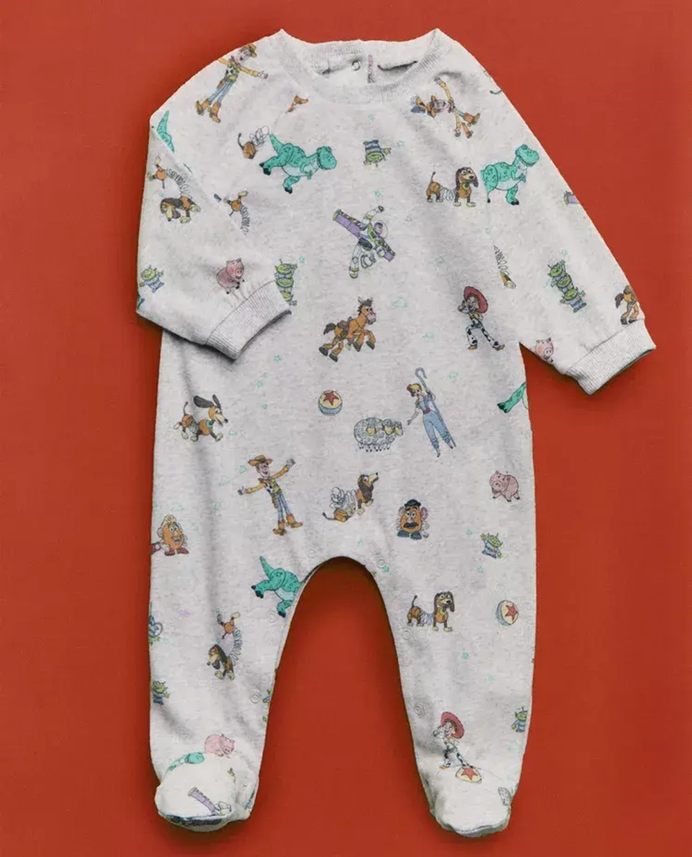 ZARA HOME ДЕТСКИЙ КОМБИНЕЗОН TOY STORY ©DISNEY, СЕРЫЙ