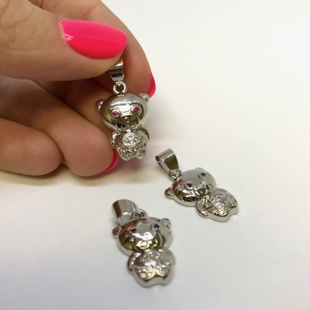 1836 Подвеска мишка, 25мм