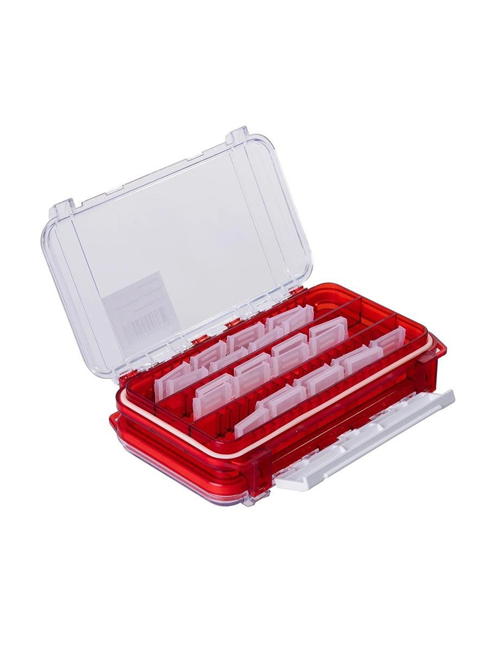 Коробка водонепроницаемая Nisus 18x11x4.5 см, красная