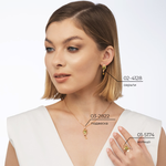 Подвеска «Сова» из красного золота c хризолитом, цитринами, хромдиопсидами и эмалью Артикул: 03-2822-00-710-1110-57