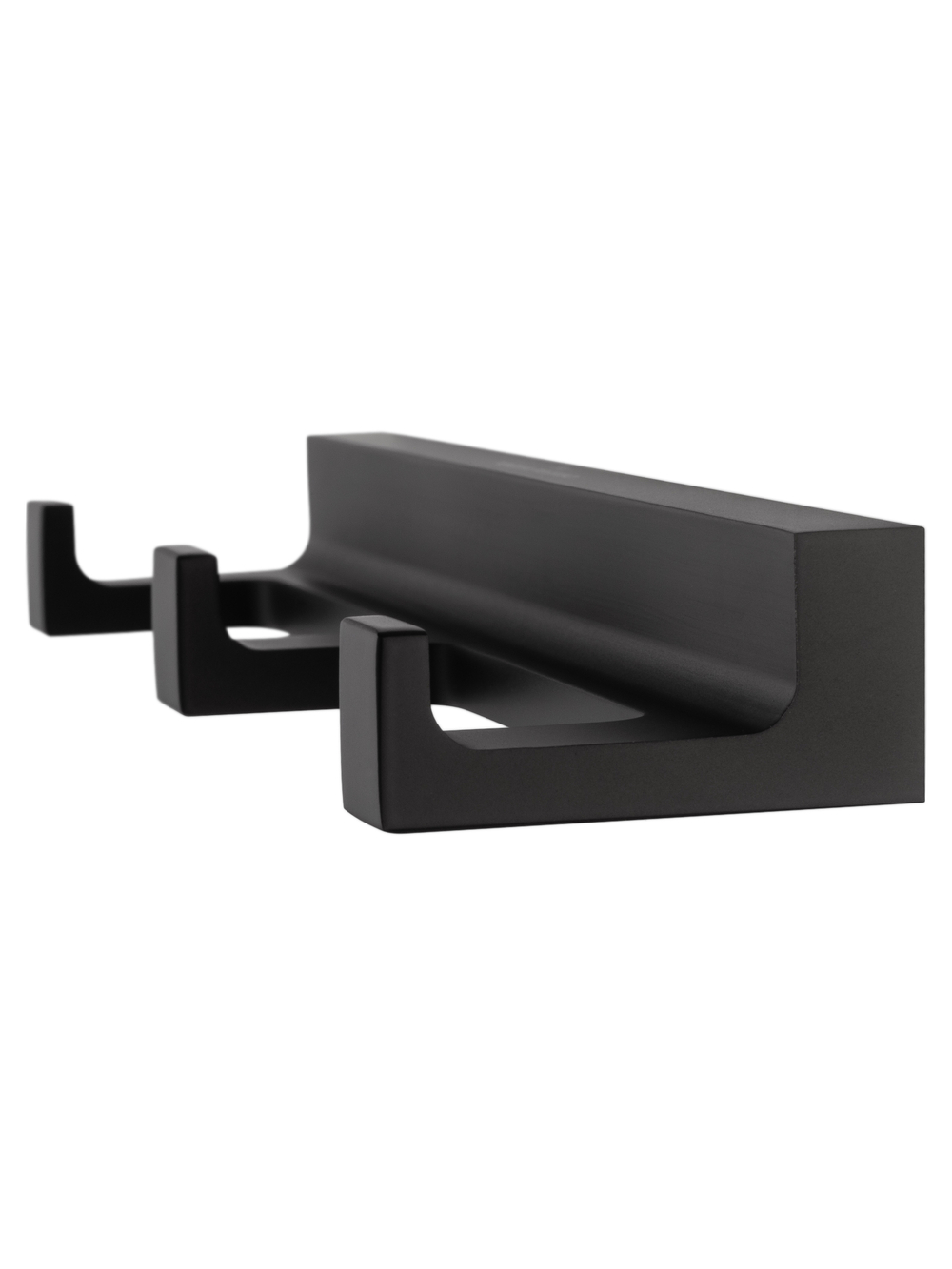 Вешалка с 3 крючками для ванной WONZON & WOGHAND ECLIPSE, Черный (WW-9135-BL)