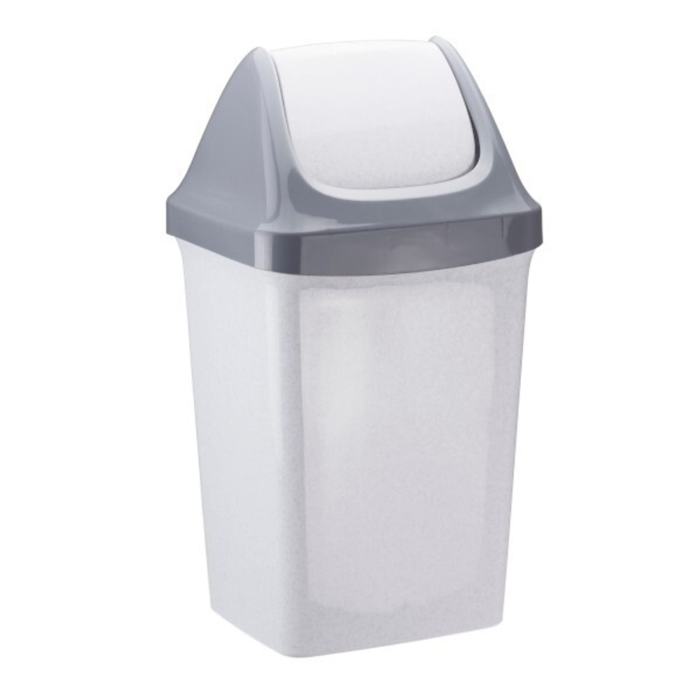 Контейнер для мусора с плавающей крышкой СВИНГ 15л М2462