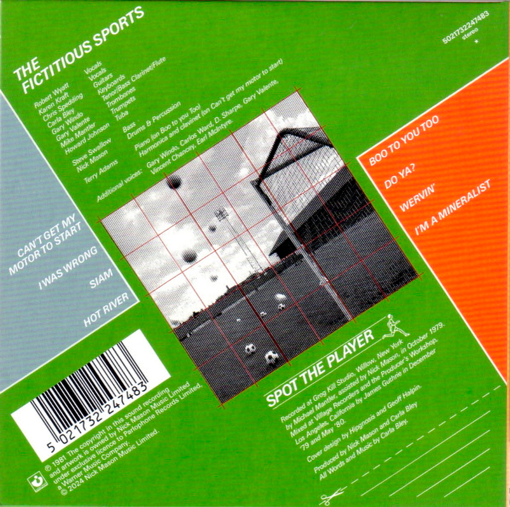 Nick Mason / Nick Mason's Ficticious Sports (CD)