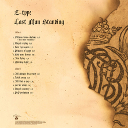 LP: E-Type — «Last Man Standing» (1998/2022)  [Limited Transparent Green Vinyl]