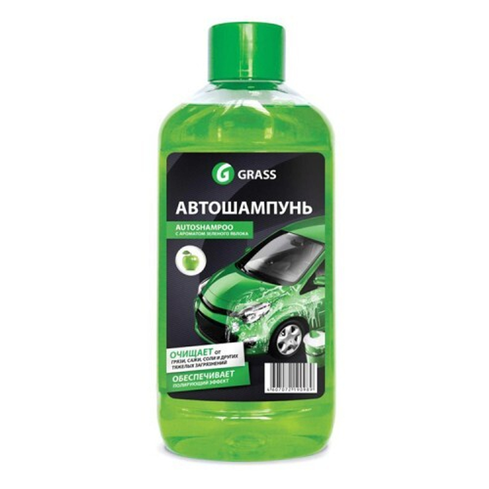 GraSS Автошампунь "Auto Shampoo" с ароматом яблока 1л