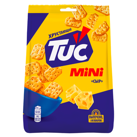 Крекер TUC Mini Сыр 100 гр