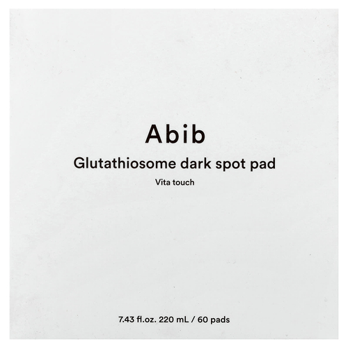 Abib, Vita Touch, диски с глутатиосомами, 60 шт.