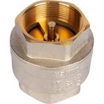 Клапан обратный ROMMER RVC-0001 - 2" (ВР/ВР, PN25, Tmax 120°C, с металлическим седлом)