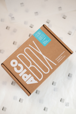 Набор продукты питания из кокоса APICO BOX №4 "Coconut Addicted", подарочный набор из 7-ми продуктов на основе кокоса, новогодний подарок