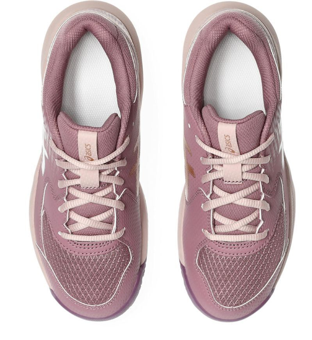 Детские кросовки для Padel Asics Gel-Dedicate 8 Padel GS - purple oxide/white