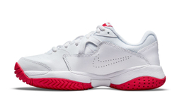 Детские теннисные кроссовки Nike Jr Court Lite 2 - white/university red