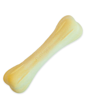 Petstages Игрушка для собак Chick-A-Bone косточка с ароматом курицы 8см очень маленькая