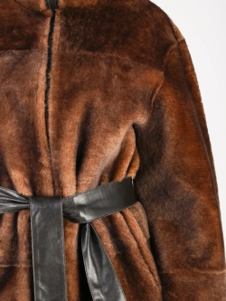 Дубленка зимняя шуба натуральная двухсторонняя