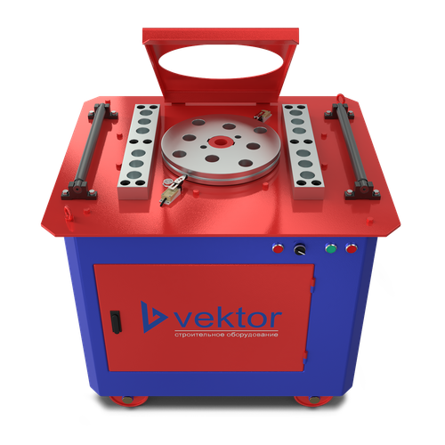 Станок для гибки арматуры Vektor GW40 с доводчиком - [3 кВт / до 36 мм / с концевиком]