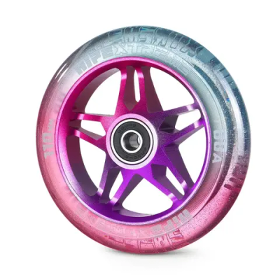 Колесо HIPExtreme H3 mix 110*24 мм, фиолетовый/розовый/прозрачный