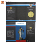Буклет 50 лет первого полета человека в космос 10 рублей 2011 UNC (СОМС)