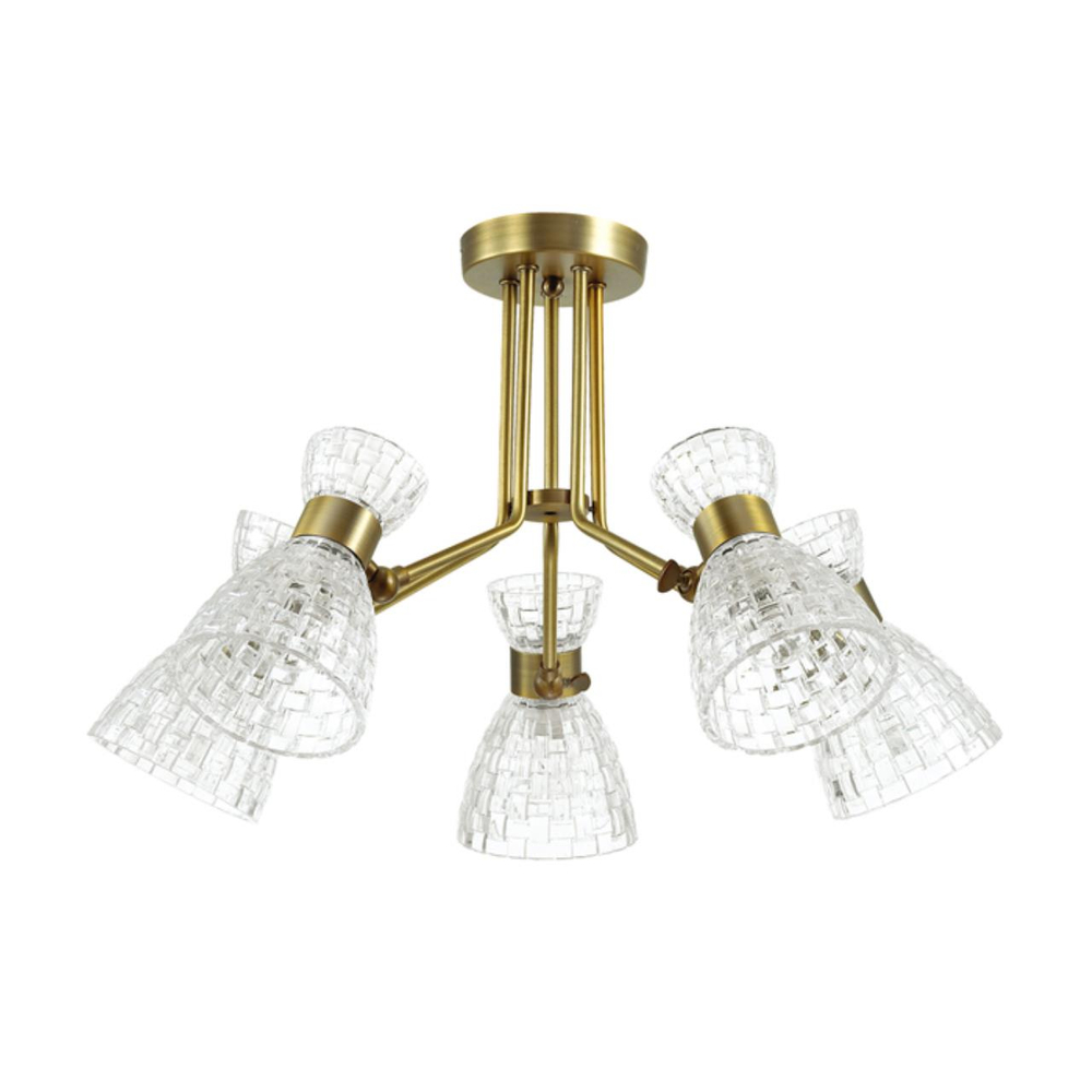 3704/5C LN Люстра E14 5*40Вт IP20 COMFI