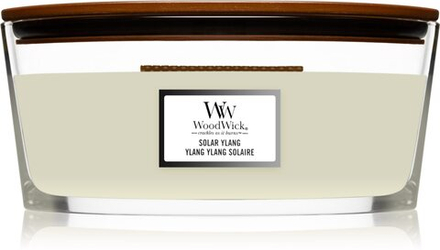 Woodwick Solar Ylang - ароматическая свеча с деревянным фитилем (хартвик) /   453.6  g  / GTIN 5038581087153