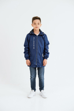 Ветровка "Софт" для мальчика синий