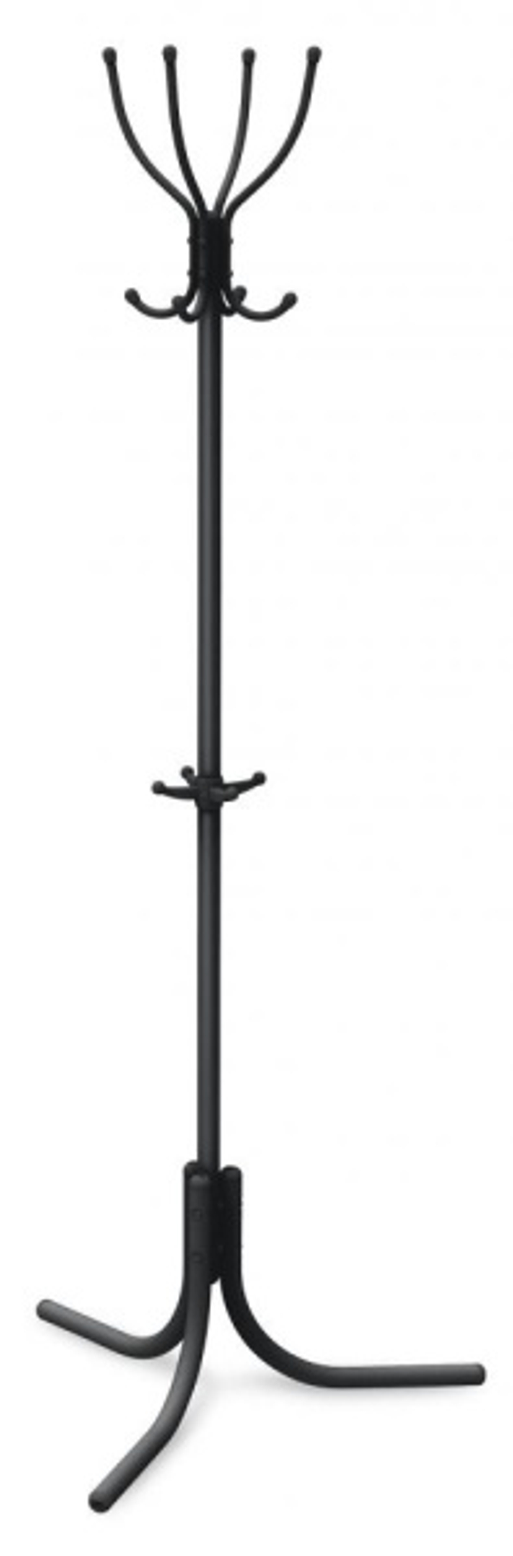 Вешалка напольная ВК4 арт.ВК4/Ч 4 крючка (черная)