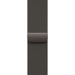 Apple Watch Series 10, 46 мм, корпус из титана цвета сланцевый титан, спортивный ремешок цвета «миланская петля» сланцевый