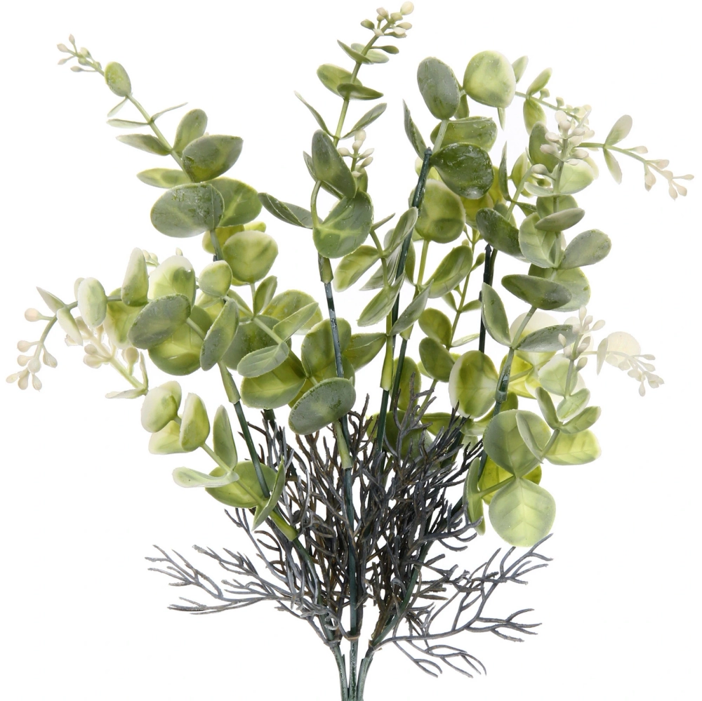 Искусственные цветы «Волшебство трав» 35см Эвкалипт светло-зеленый