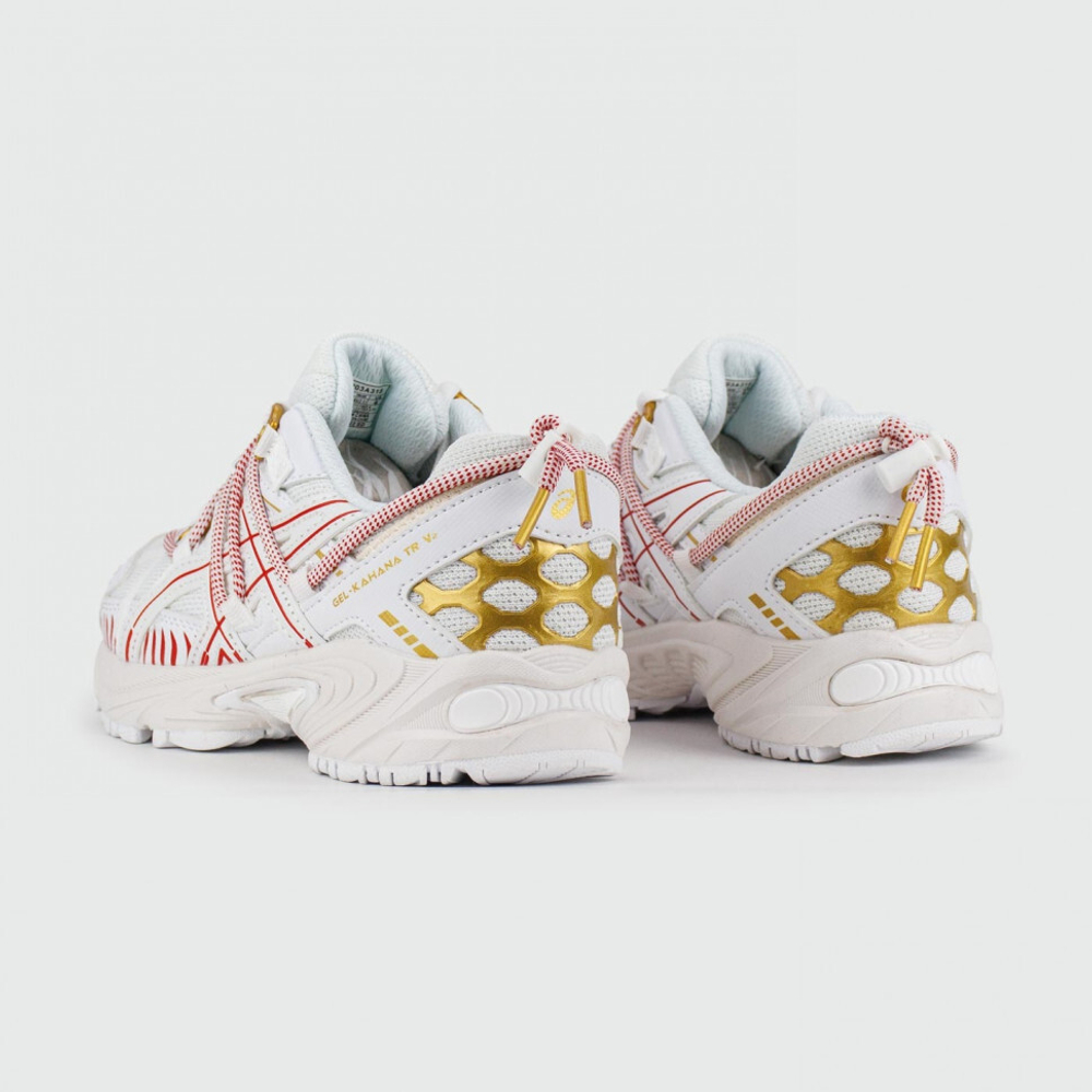 кроссовки Asics Gel-Kahana TR V2 White Red Wmns