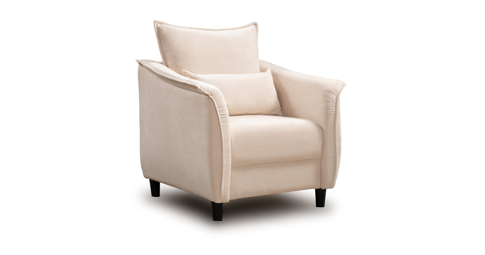 Берта кресло для отдыха (молочный)