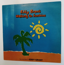 Винтажная виниловая пластинка LP Eddy Grant Walking On Sunshine The Very Best Of Eddy Grant (India 1990)