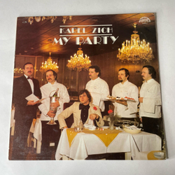 Винтажная виниловая пластинка LP Карел Зих Karel Zich My Party (Чехословакия 1984)