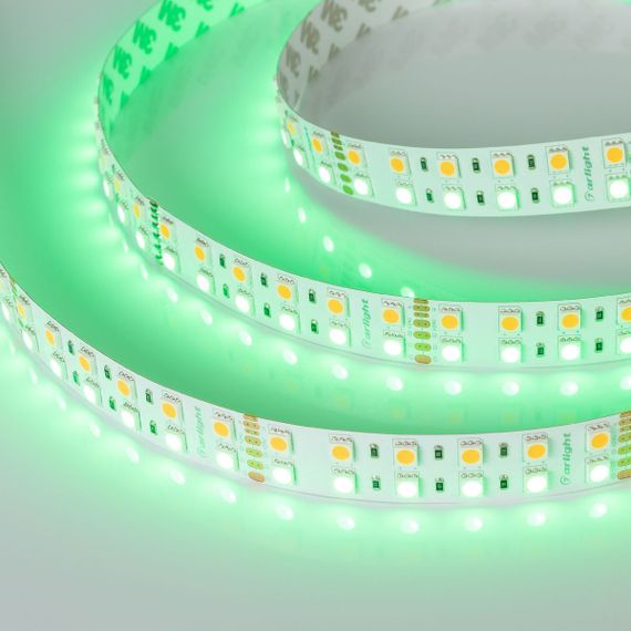 Светодиодная лента Arlight 32W/m 144Led/m 5060SMD разноцветный/теплый белый 5M RT-B144-19mm 24V RGBW-Warm 012327(3)