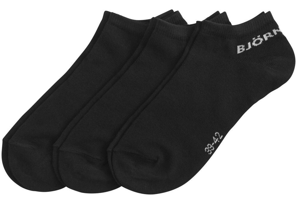 Теннисные носки Björn Borg Essential Steps 3P - black