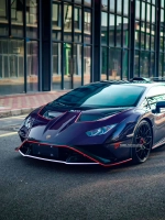 Обвес переделка для Lamborghini Huracan LP580 LP610 2014-2019 в Huracan STO LP 640 Ламборгини Хуракан