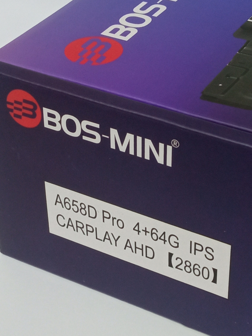 Автомагнитола 1DIN с экраном 6.58" Android 4+64GB BOS-MINI BOSA658D PRO