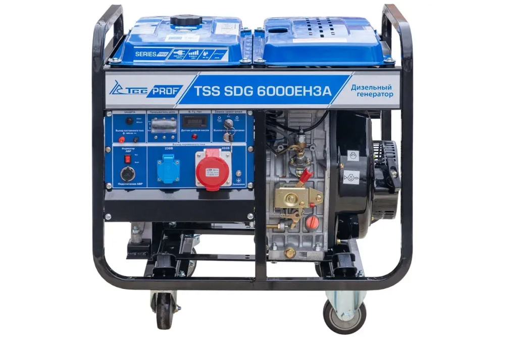Дизельный генератор (6 кВт) TSS SDG 6000 EH3A