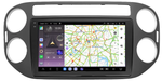 Магнитола для Volkswagen Tiguan 2011-2017 (рамка серая) - Carmedia OL-9908-2 QLed+2K, Android 13, TS20, CarPlay, 4G SIM-слот