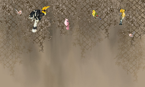 Дизайнерские №644 Фотообои и Фрески