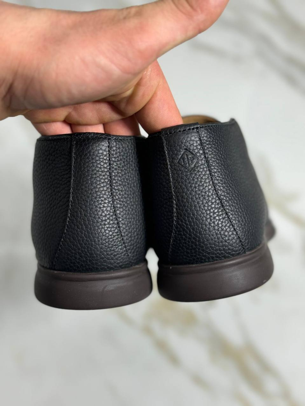 Высокие лоферы Loro Piana