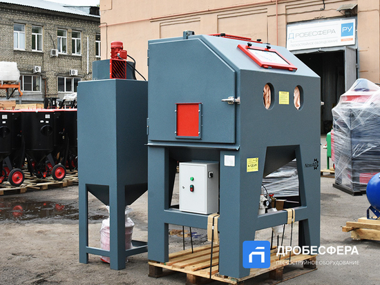 Пескоструйная камера NowAG A-120PF с фильтром