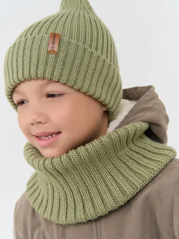 Снуд из смесовой шерсти 