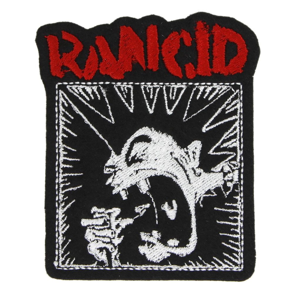Нашивка с вышивкой группы Rancid