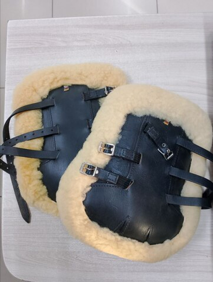 DASLO Ногавки передние FULL кожа/натуральная овчина