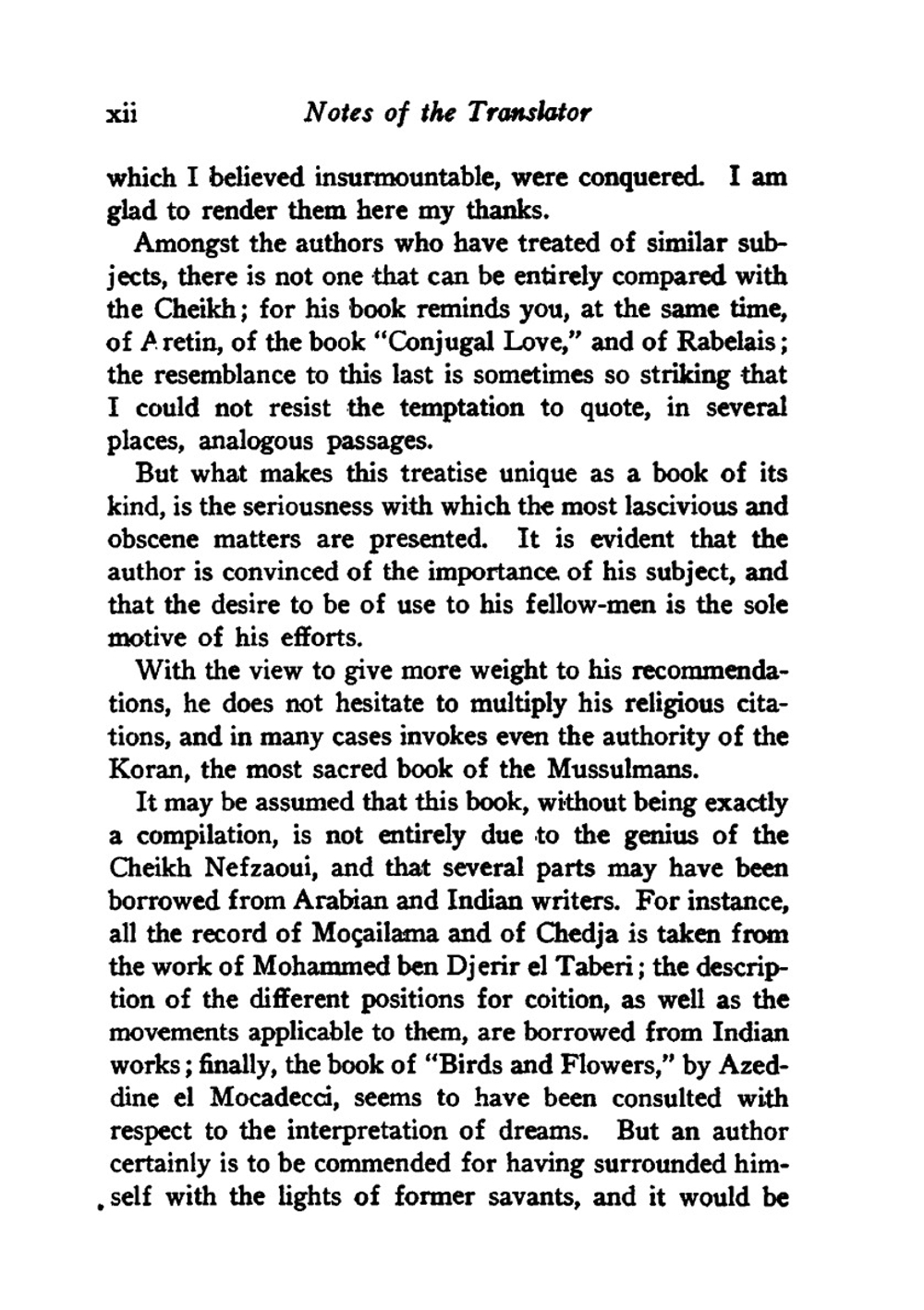 The Perfumed Garden Of The Cheikh Nefzaoui. A Manual Of Arabian Erotology | Umar ibn Muhammad