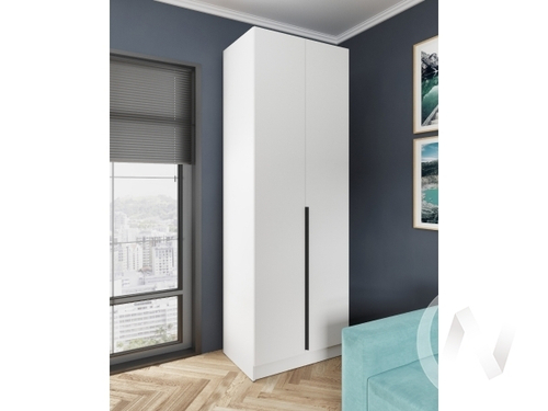 Шкаф Мадрид 0;8 без зеркала (белый)