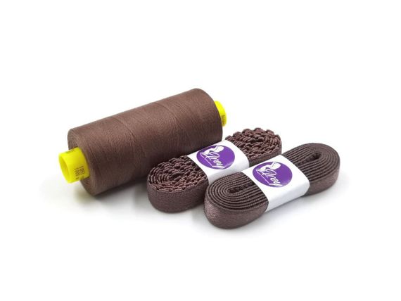 738 641/10 Резинка отделочная Lauma 10 мм, перец 738