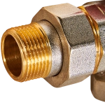 Кран шаровой угловой ROMMER - 3/4" (ВР/НР, ручка-бабочка)