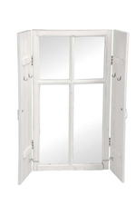 Зеркало "Окно" белое 42x4x77см