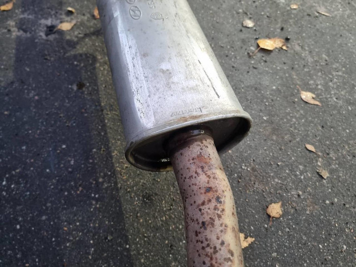 Катализатор с глушителем Hyundai Tucson 4 (18-21)