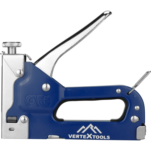 СТЕПЛЕР ДЛЯ СКРЕПЛЕНИЯ VERTEXTOOLS PRO 2в1, АБС-ПЛАСТИК, 4-8 ММ (тип J)