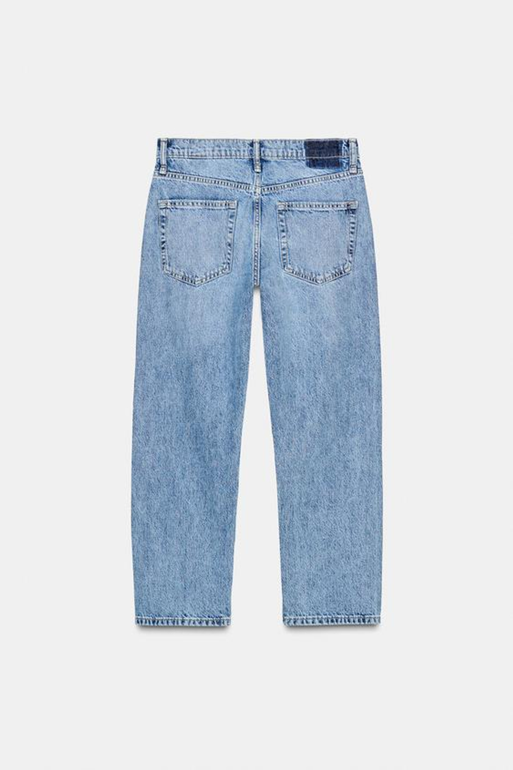Z1975 УКОРОЧЕННЫЕ ДЖИНСЫ С СРЕДНЕЙ ЛИНИЕЙ ТАЛИИ - ZARA